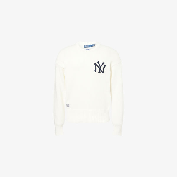 

Поло Ralph Lauren x MLB коллекция NY-Yankees хлопковый джемпер Polo Ralph Lauren, белый
