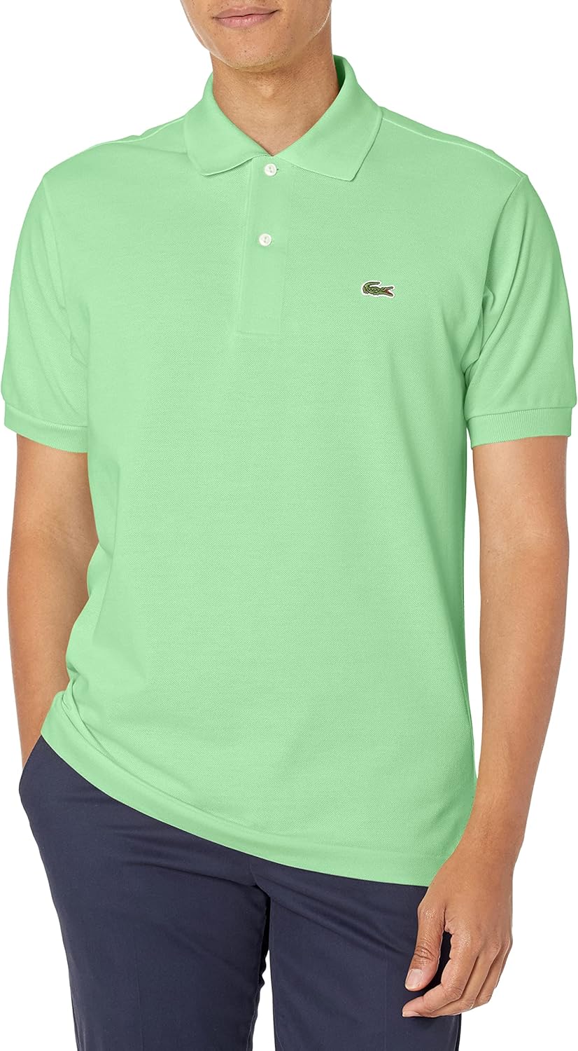 

Lacoste мужская оригинальная поло из пике, Ash