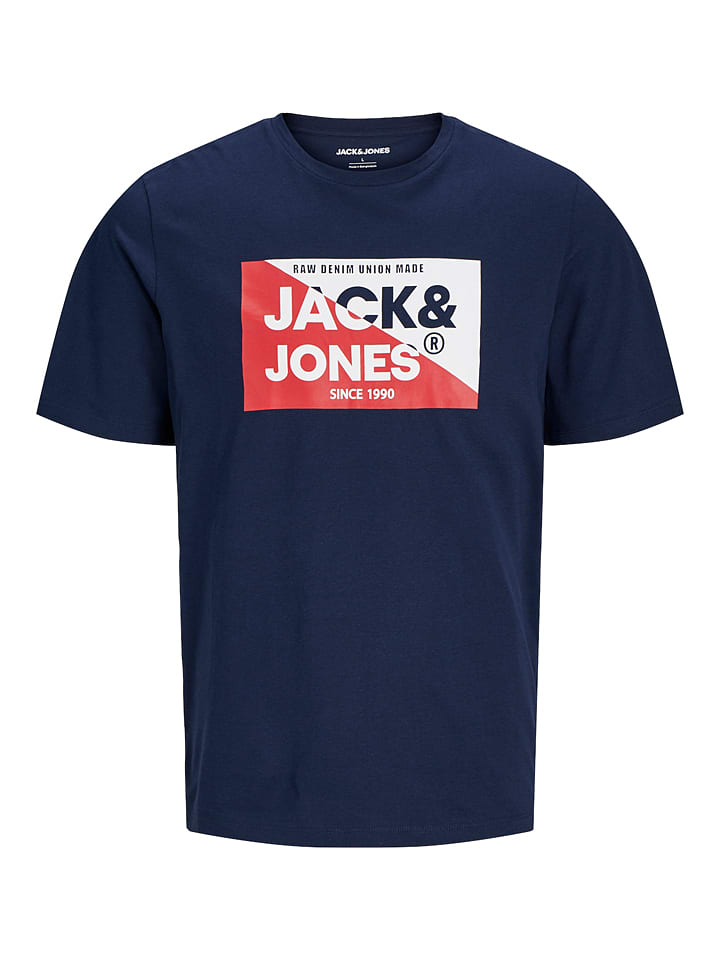 

Футболка Jack & Jones Nolan, темно-синий