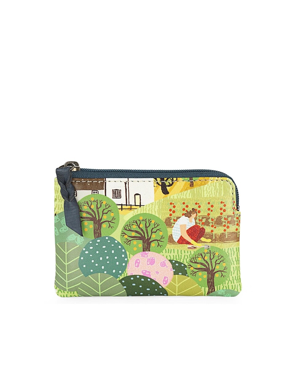 

Женский кожаный кошелек Amsterdam с RFID-блокировкой в ​​цвете кантри Jaslen, зеленый