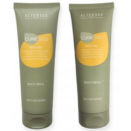 

Набор шампуня и кондиционера Cureego Silk Oil - 50 мл X 2 Alterego