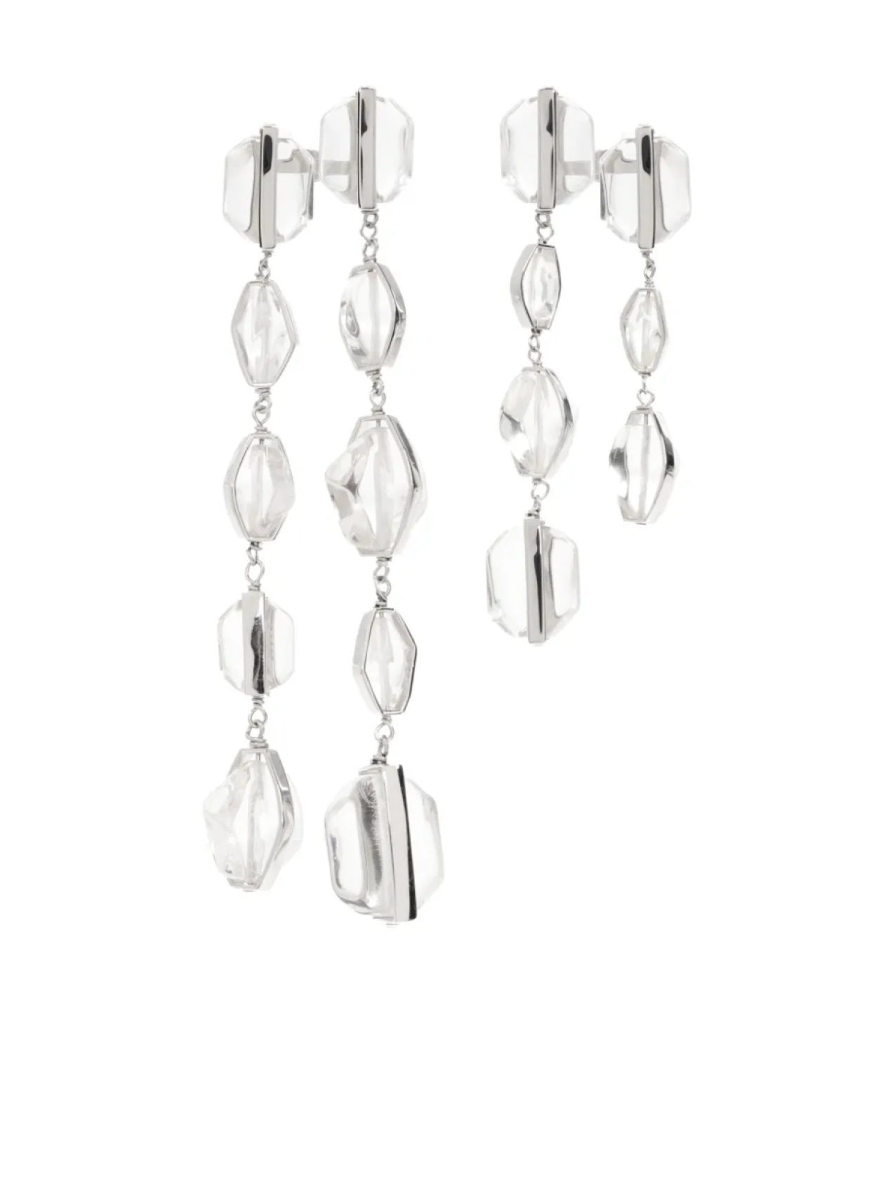 

Серьги-капли Jil Sander, серебряный