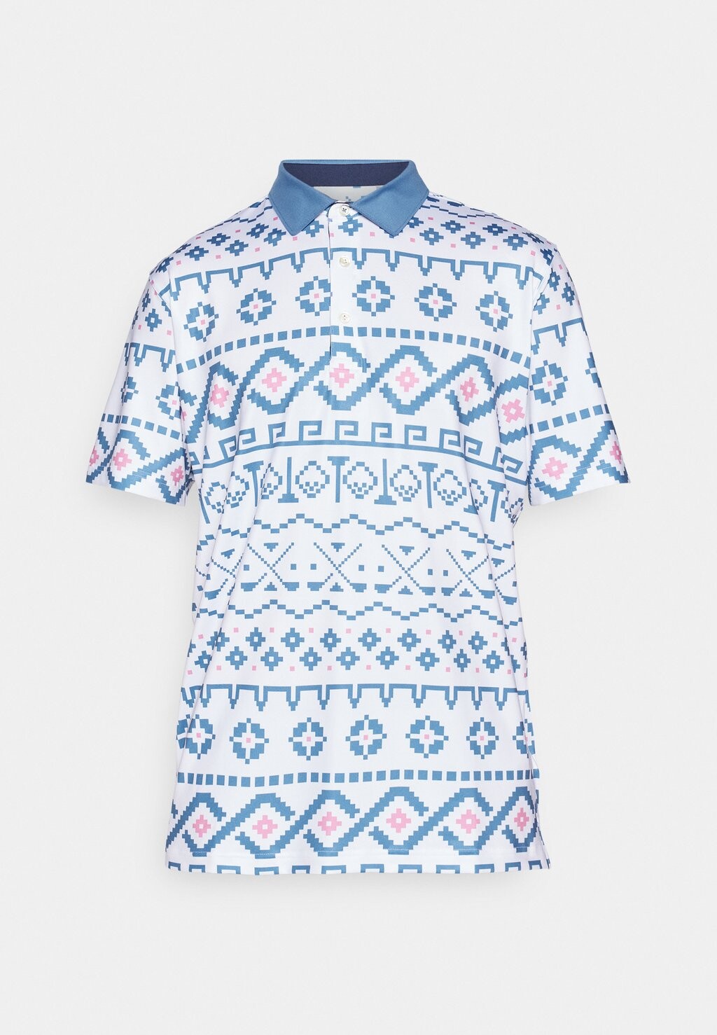 

Рубашка поло FAIR ISLE PRINT Puma Golf, белый