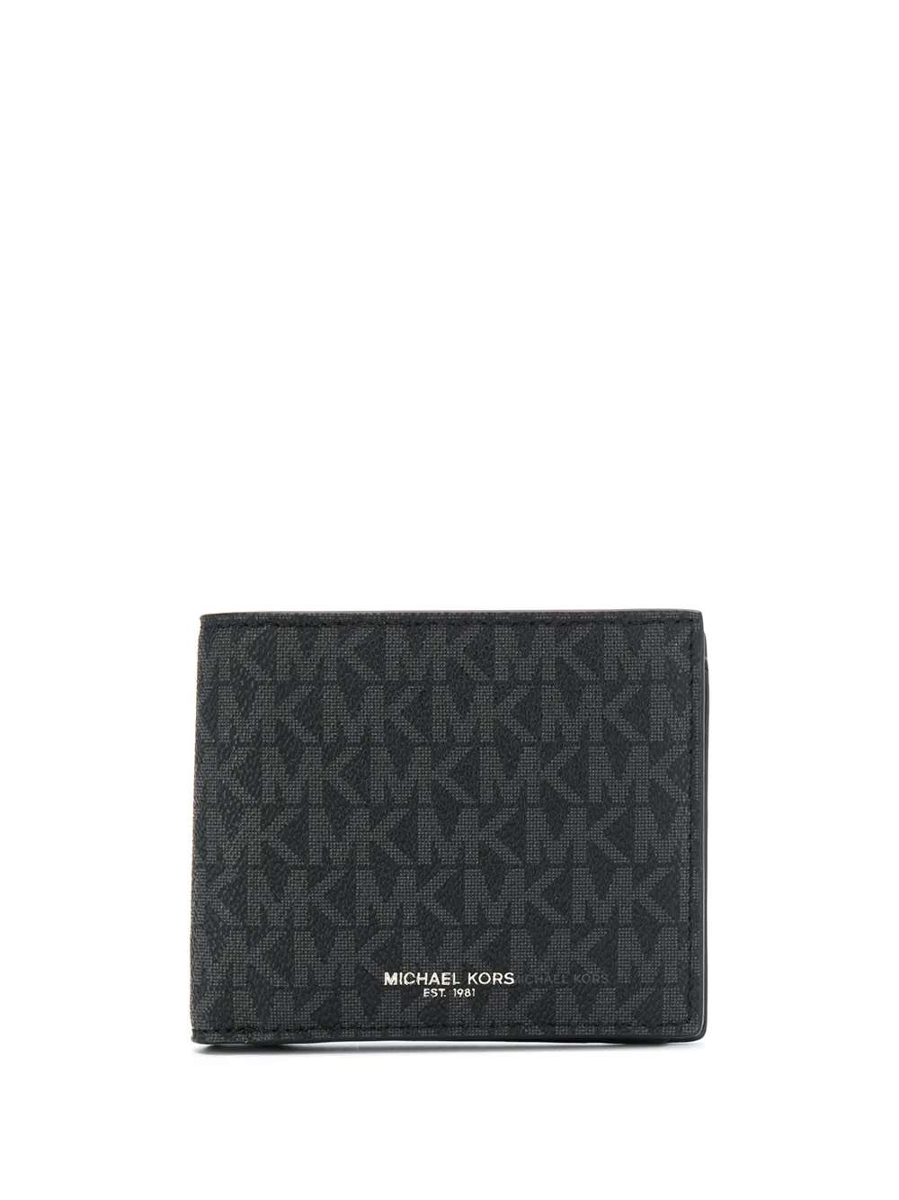 

Кошелек с откидным клапаном и логотипом MICHAEL KORS, черный