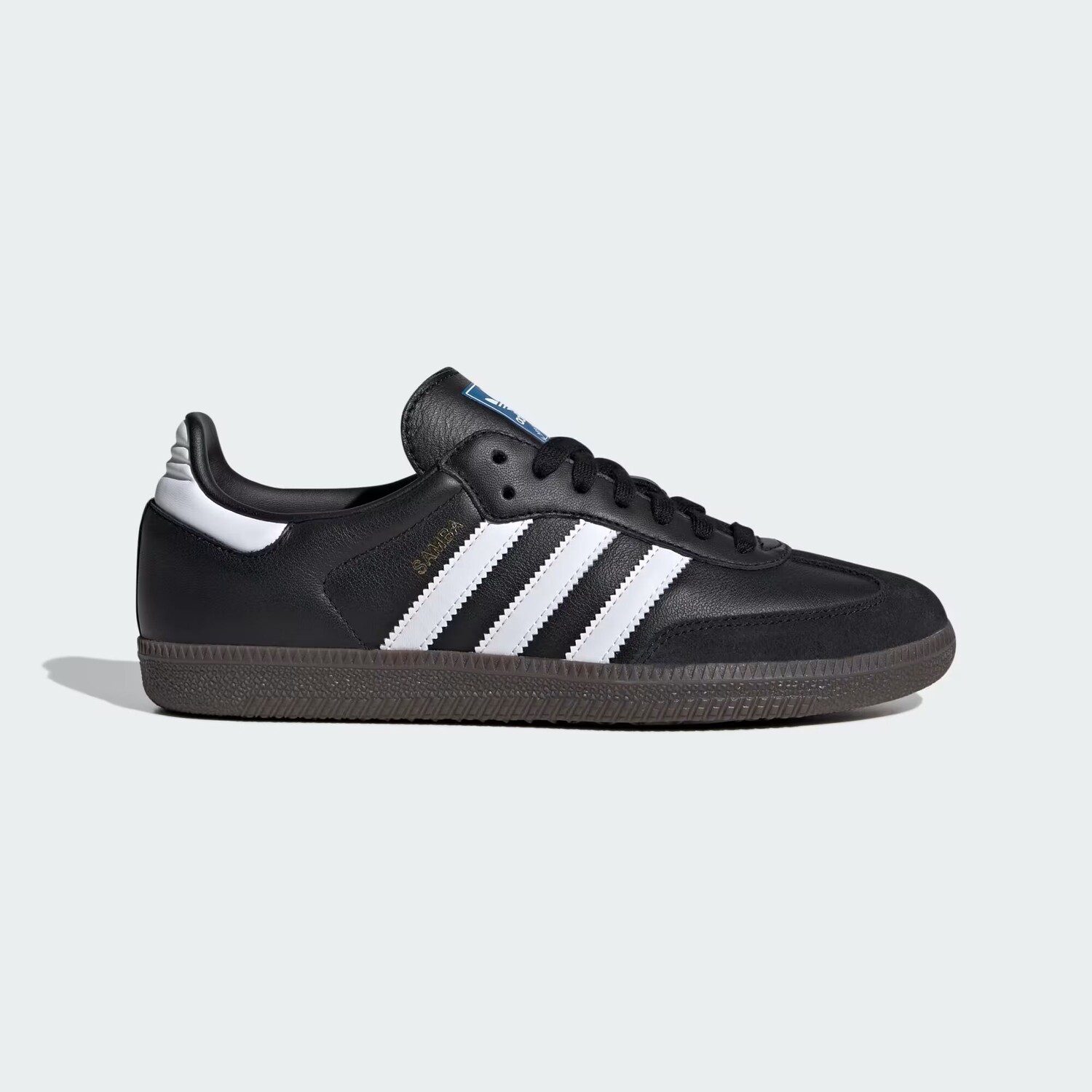 Обувь Samba OG Adidas, цвет Core Black/Cloud White/Gum