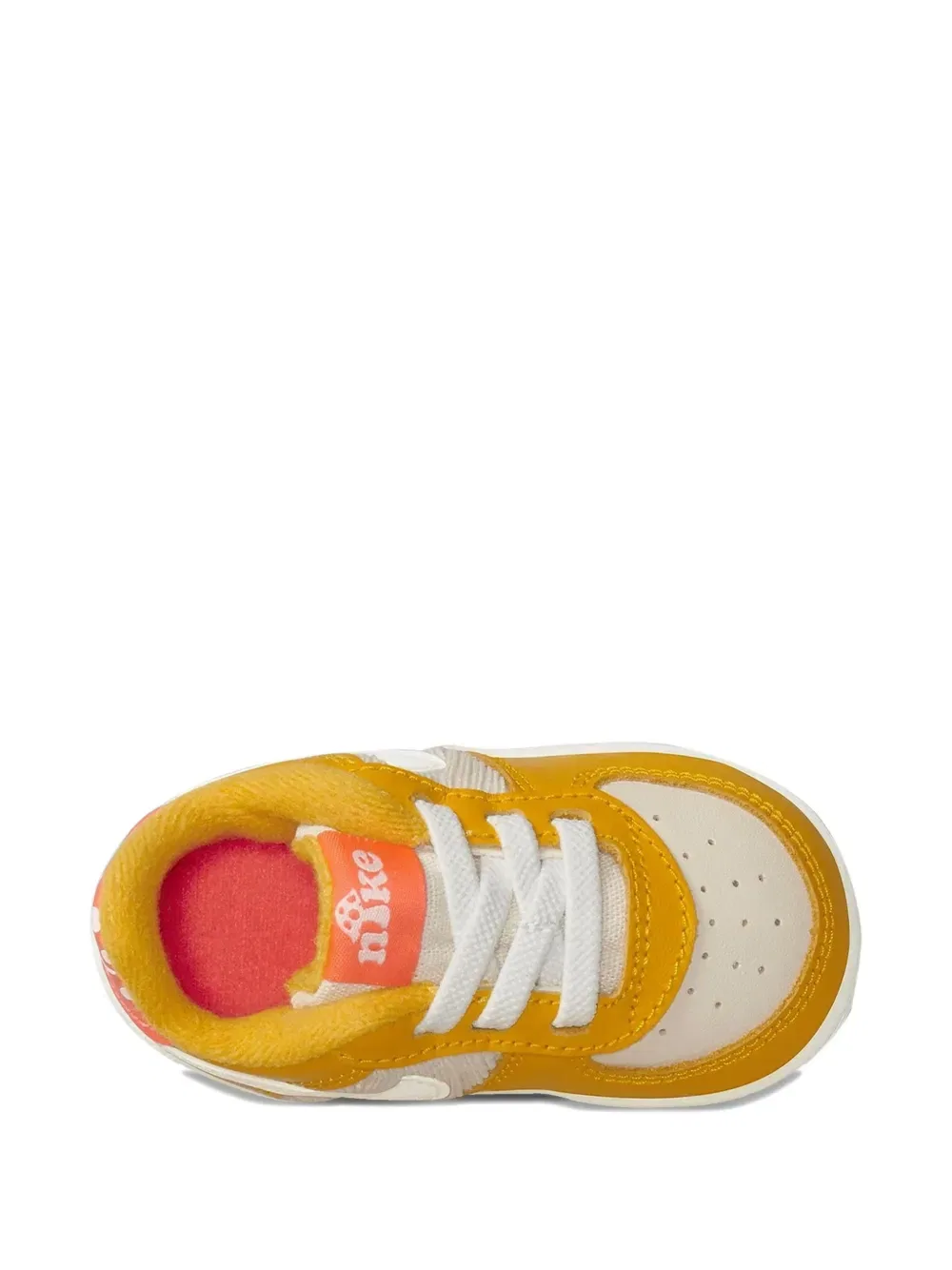 Кроссовки Air Force 1 TD Nike Kids, оранжевый — фото 2