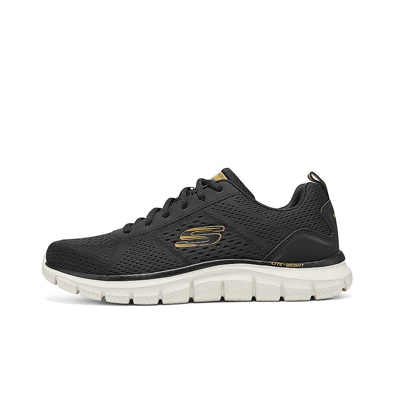 

Skechers Низкие повседневные кроссовки TRACK Rebound, черные, мужские
