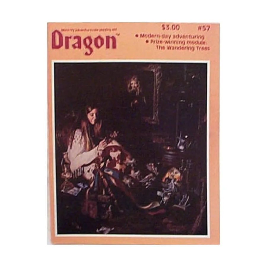 

Журнал #57 "The Wandering Trees AD&D Adventure", Dragon Magazine #051 - #100