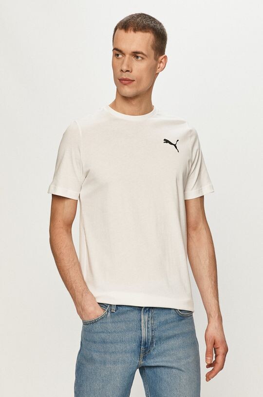 

Хлопковая футболка Puma, белый