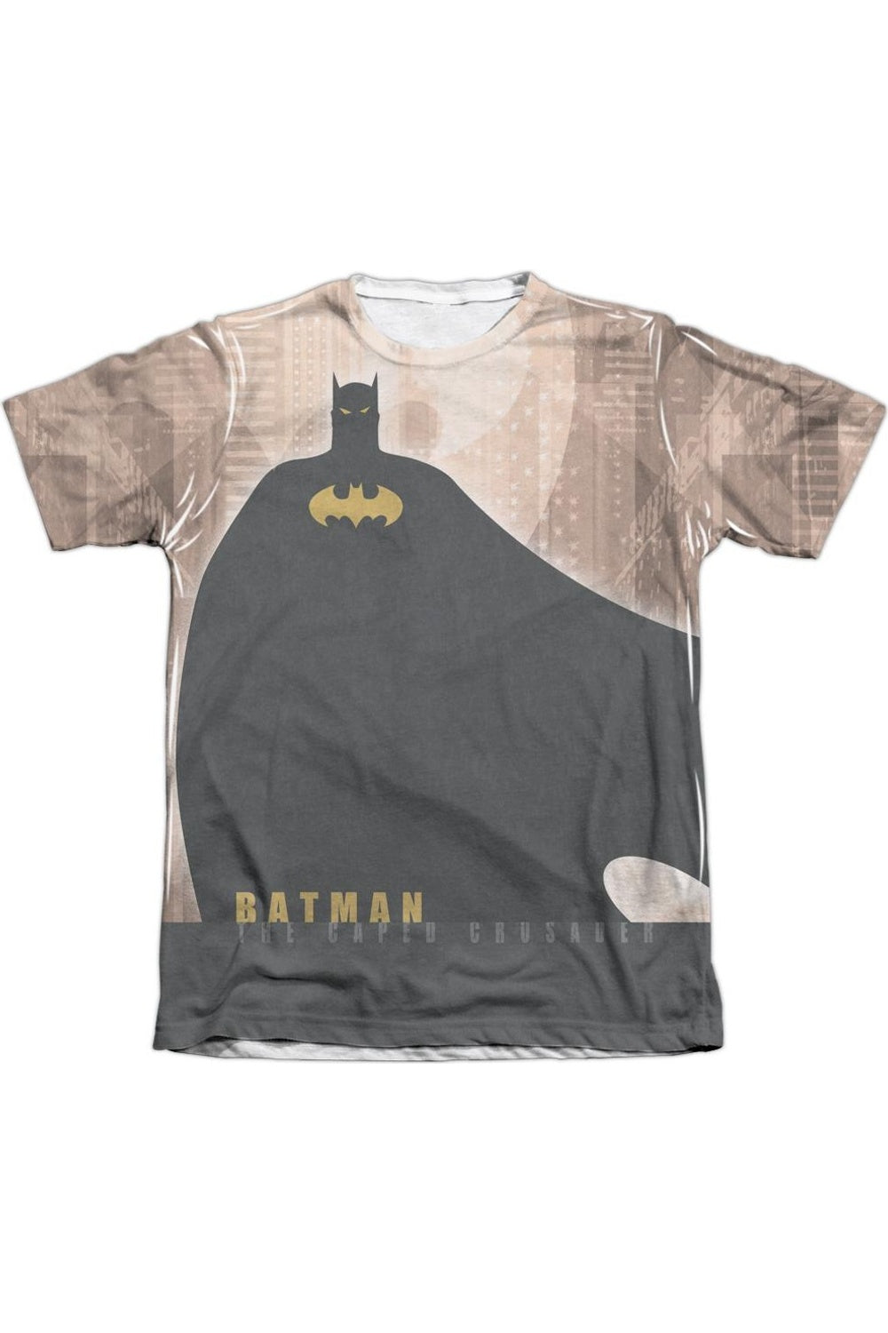 

Футболка с коротким рукавом Batman City Crusader для взрослых из полиэстера/хлопка Gildan, белый