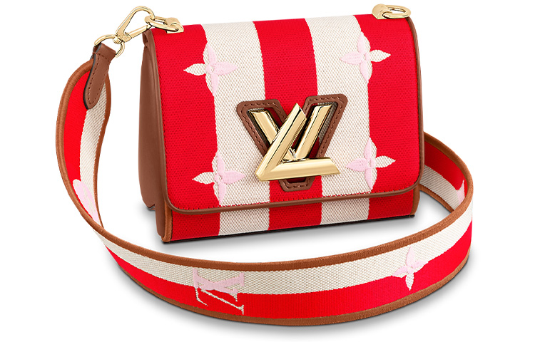 

Летний набор холщовая сумка-ведро через плечо холщовая сумка на плечо женская red & white LOUIS VUITTON, Set (Bag+Dust Bag)