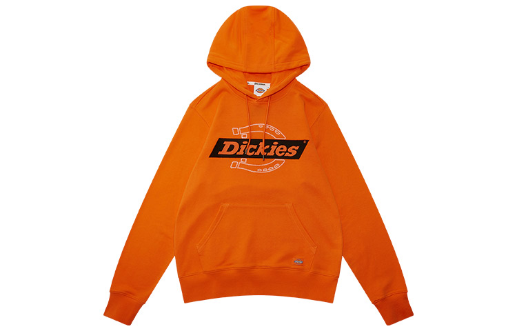 

Футболка унисекс оранжево-красная Dickies