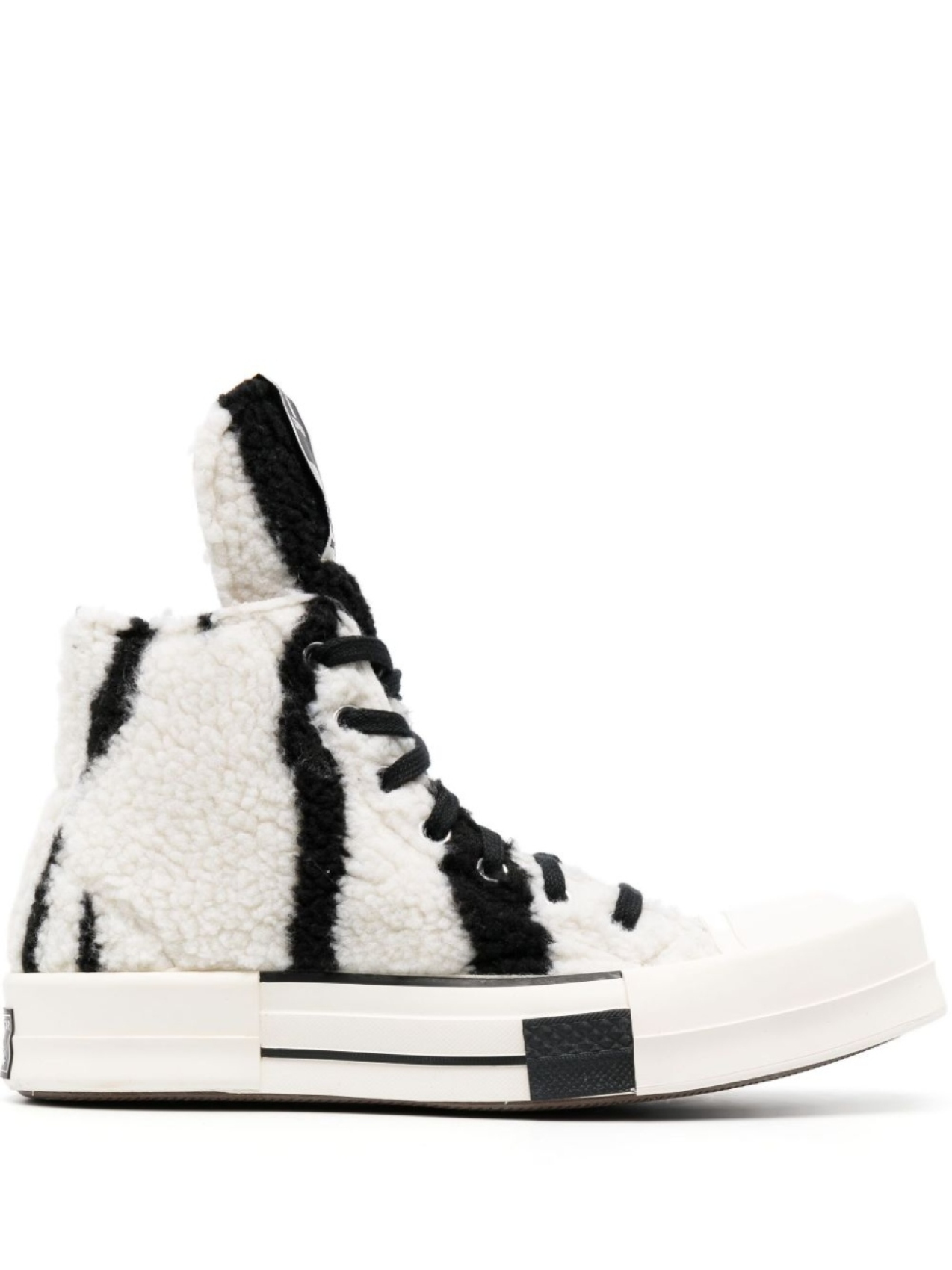 

Rick Owens DRKSHDW высокие кеды Turbodrk Chuck 70 из коллаборации с Converse, белый