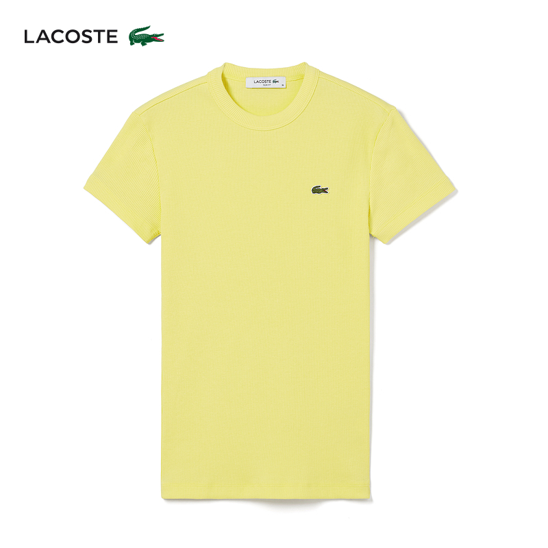 

Футболка женская Lacoste с короткими рукавами, желтый