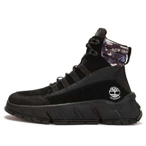 

Кроссовки turbo sneaker boots 'black nubuck' Timberland, черный