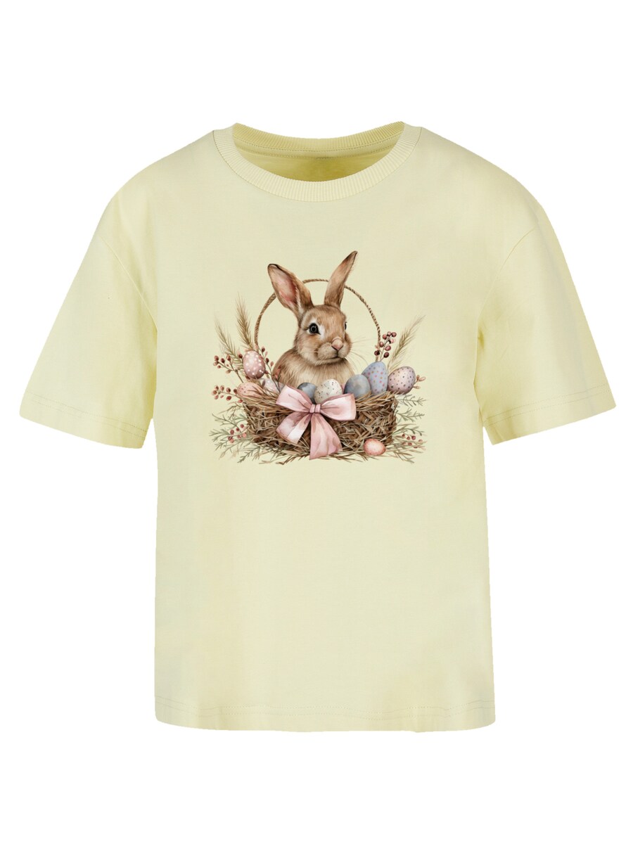 

Футболка F4NT4STIC Osterhasen Korb Dekor, Pastel yellow