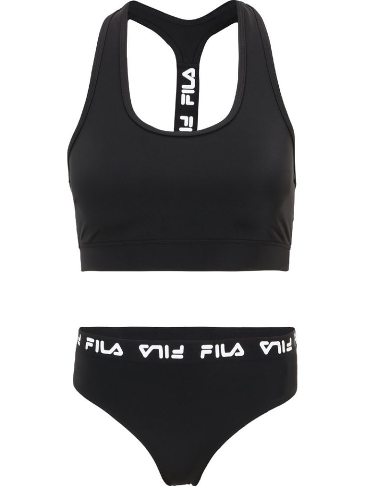 

Комплект бикини Sorano Racer Back Bikini Fila, черный