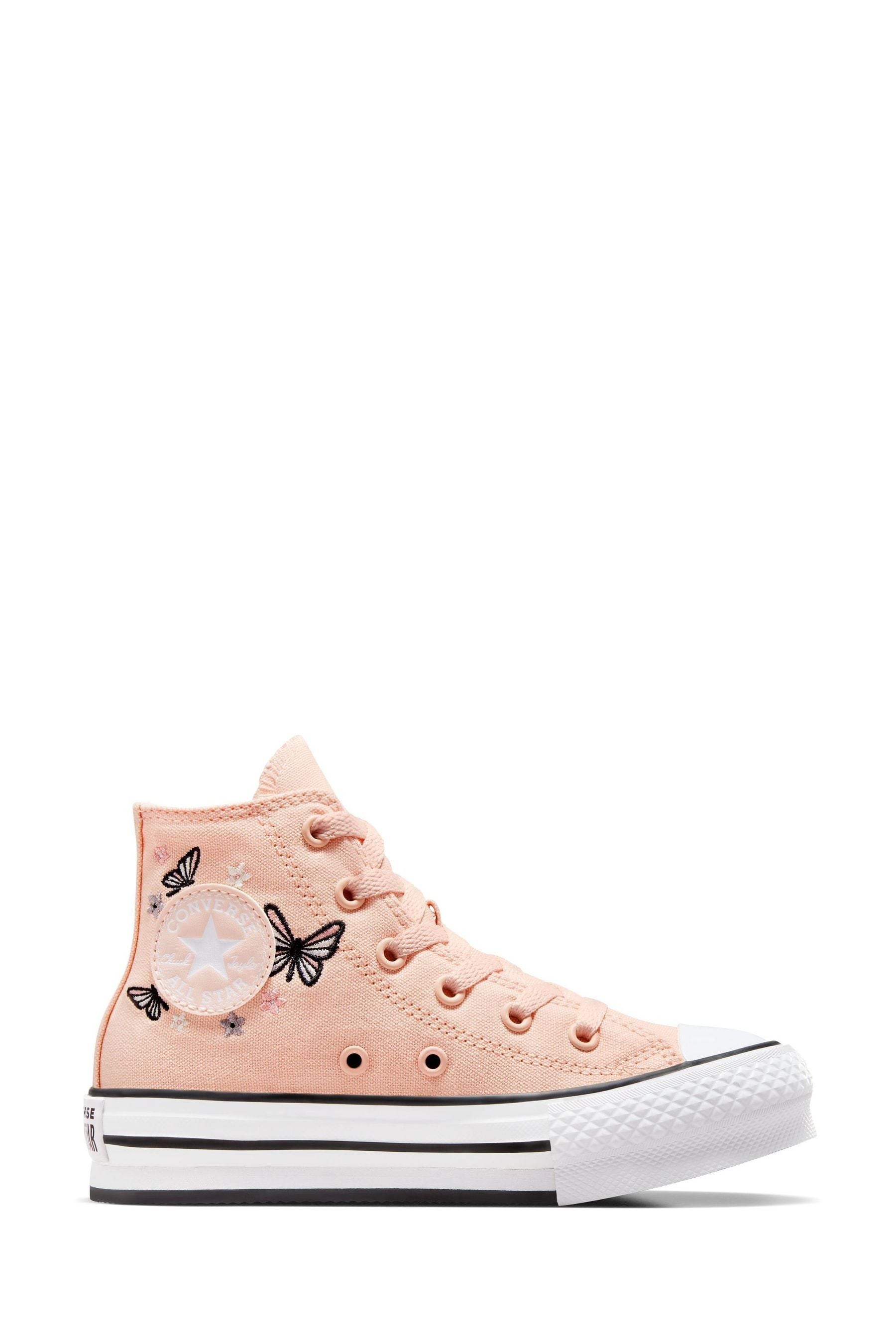 

Тренеры для юниоров Chuck Taylor All Star eva Lift Converse, розовый