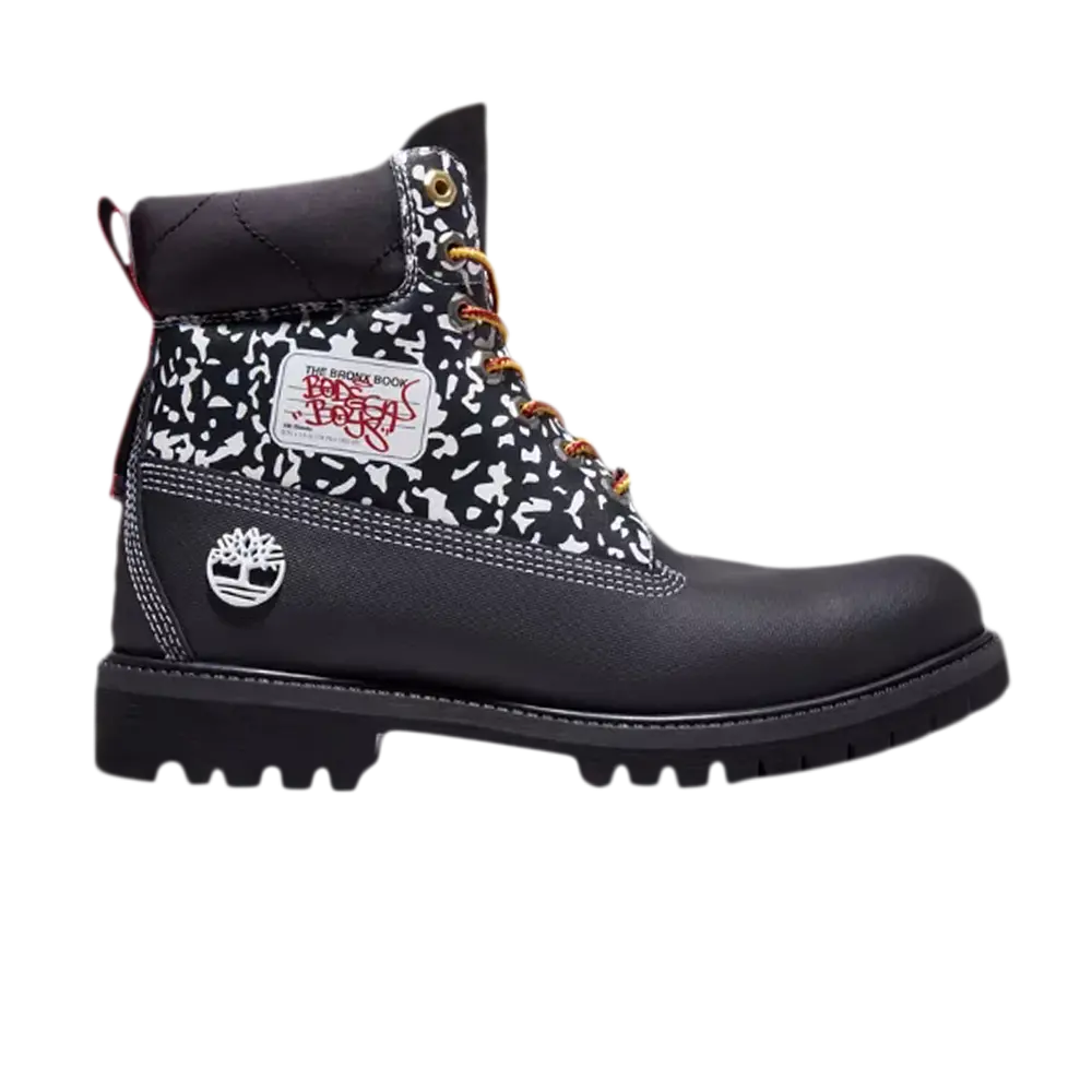 Ботинки водонепроницаемые Desus & Mero x Timberland Premium 6 Inch, черный