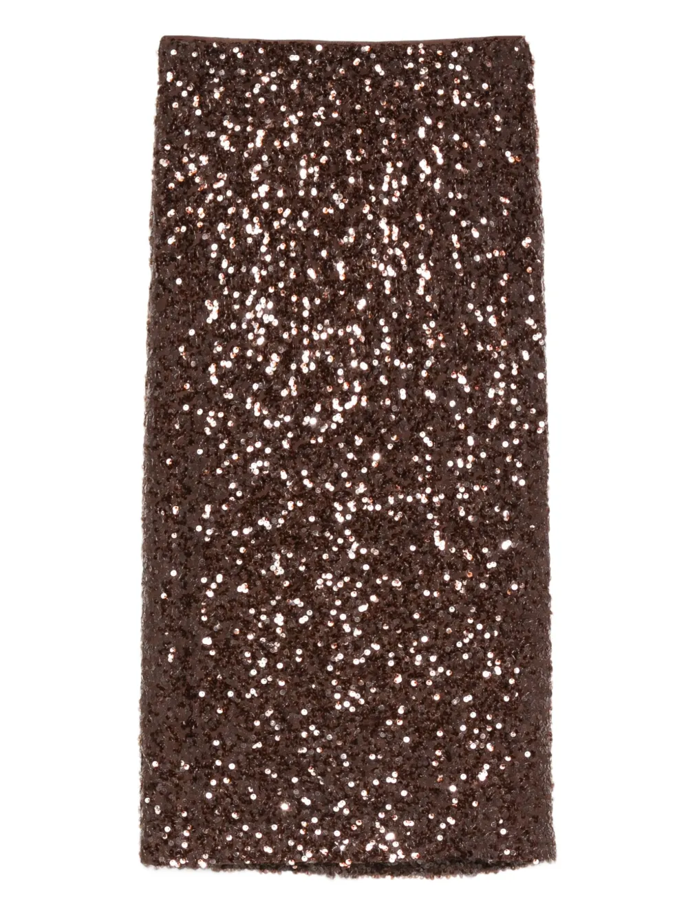 

Юбка, украшенная пайетками Pennyblack, коричневый