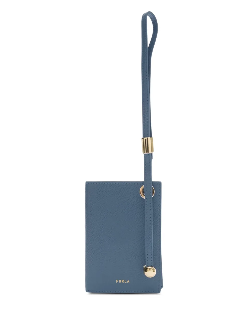

Картхолдер Laura с ремешком Furla, синий