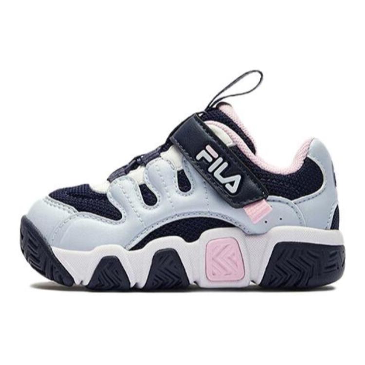

FILA KIDS Детские баскетбольные кроссовки с низкой амортизацией и износостойкостью, светло-голубые