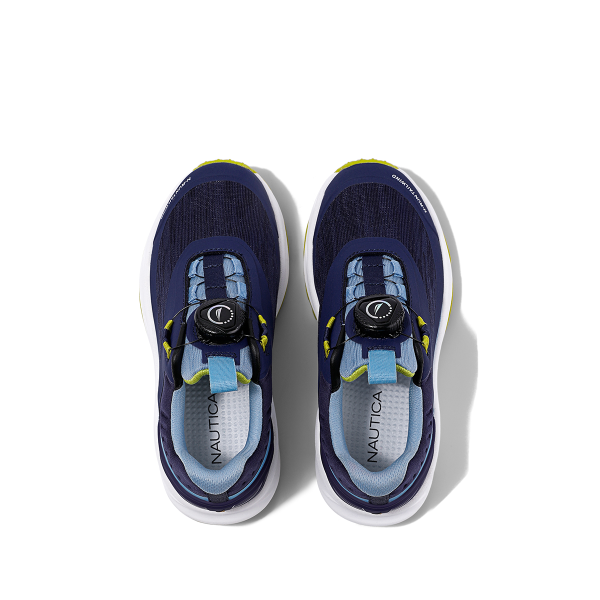 NAUTICA Низкие детские беговые кроссовки dark blue для подростков — фото 4