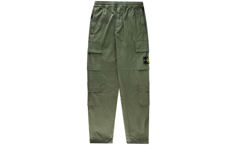 

Брюки мужские Stone Island с нашивкой логотипа, зеленый