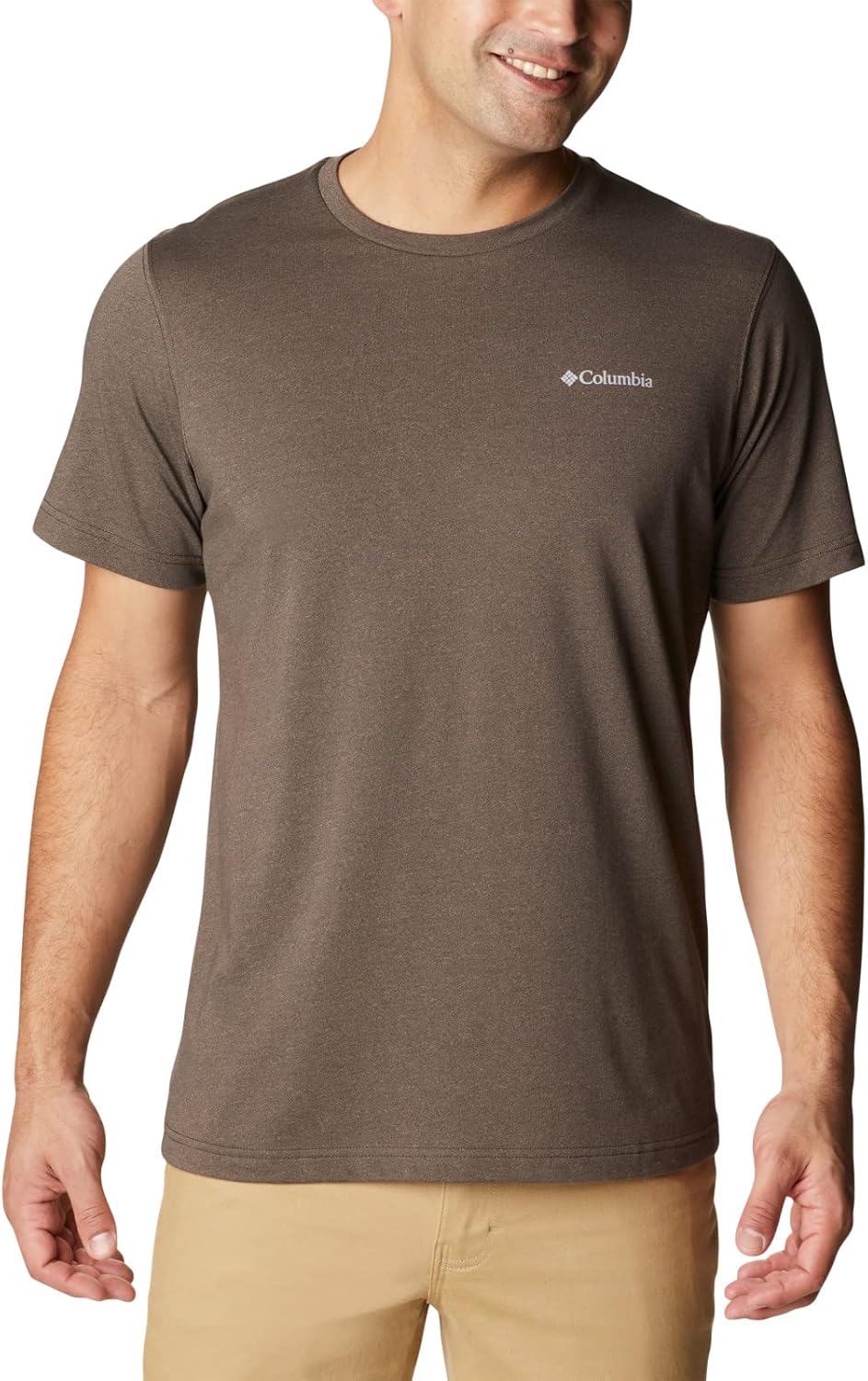 

Мужская футболка Columbia Thistletown Hills с коротким рукавом, Cordovan Heather