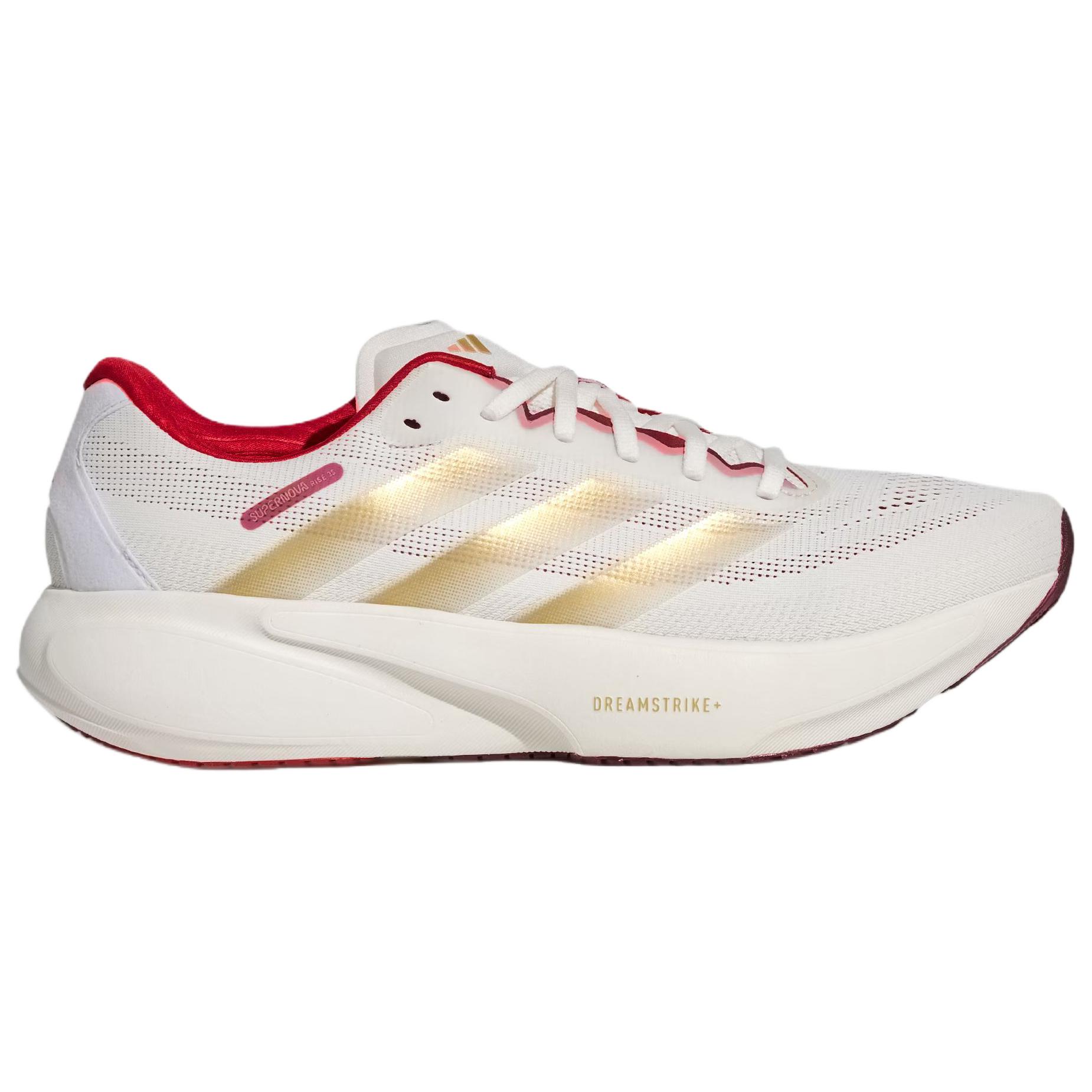 Adidas SUPERNOVA RISE 3S Slip Resistant Rebound Running Shoes Unisex Bright White — фото 3