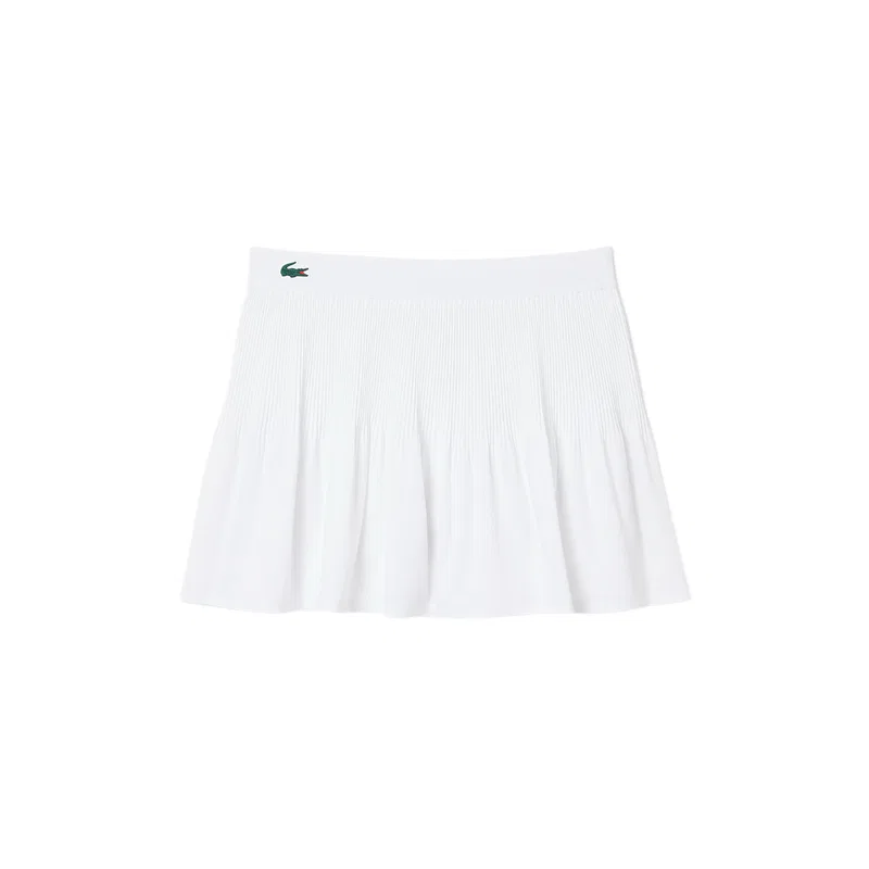 Женская теннисная юбка LACOSTE, 001/White