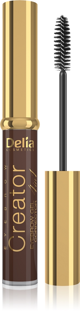 

Гель для бровей Creator 4-в-1 Delia Cosmetics, atspalvis brown 7 мл