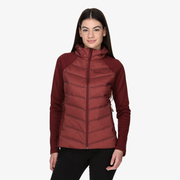 

Куртка Tasman пуховая гибридная w Jack Wolfskin, красный