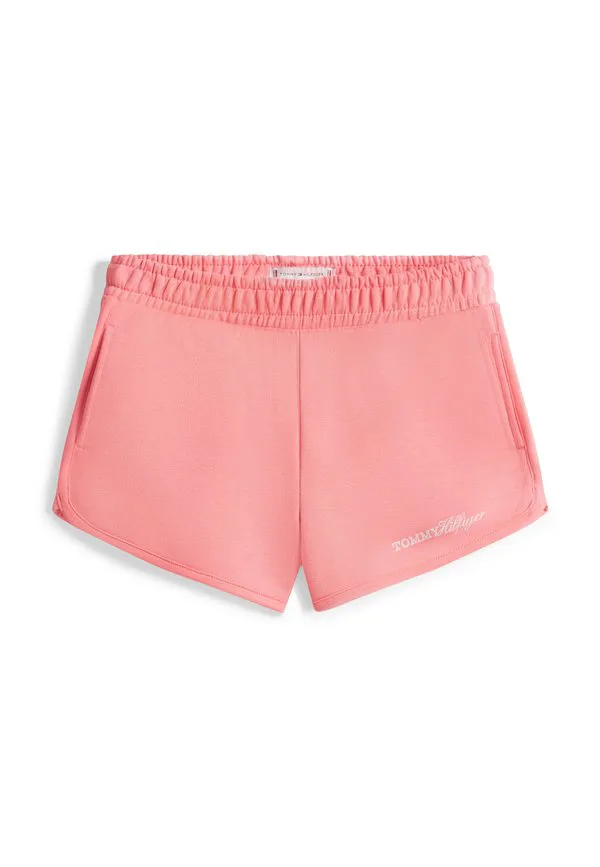 Адаптивные спортивные шорты с блестящим логотипом Tommy Hilfiger, Tropical Blush