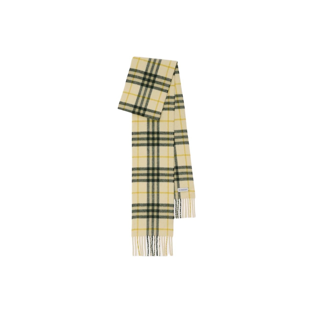 

Burberry Проверенный кашемировый шарф, Candlelight
