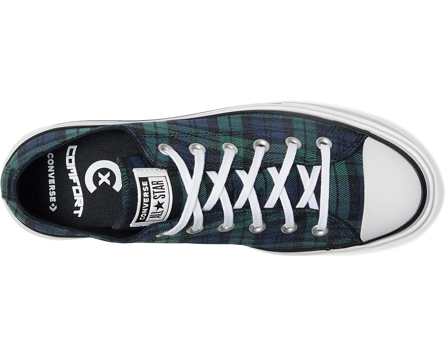 Кеды Converse Chuck Taylor All Star Lift Double Stack Platform Plaid, цвет Navy/Black/Branch Out — фото 2