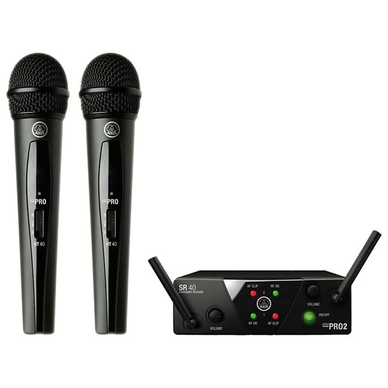 

Микрофон AKG Handheld Wireless Microphones (Channels B and D)