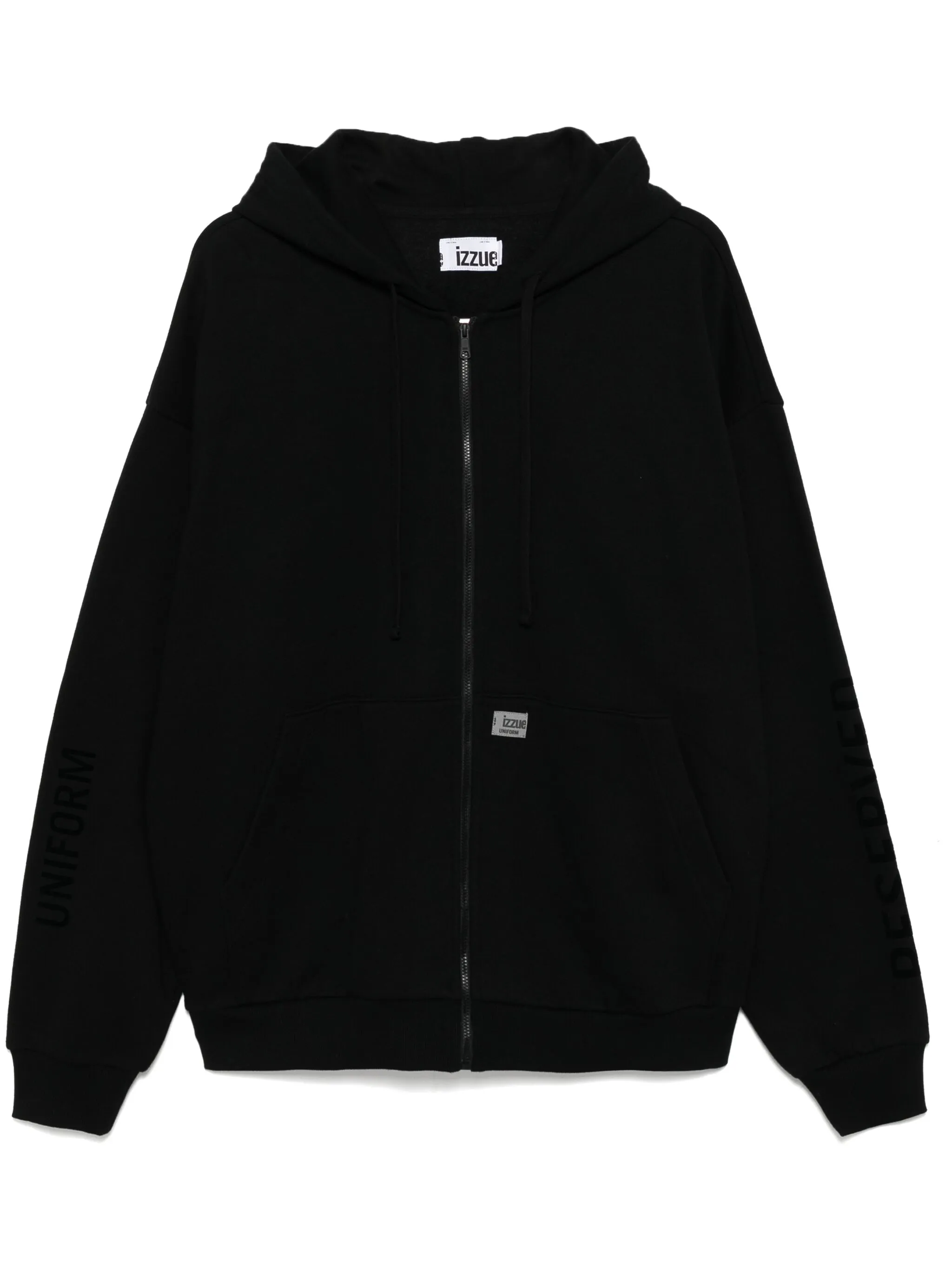 

Куртка с капюшоном и вставками Izzue, черный