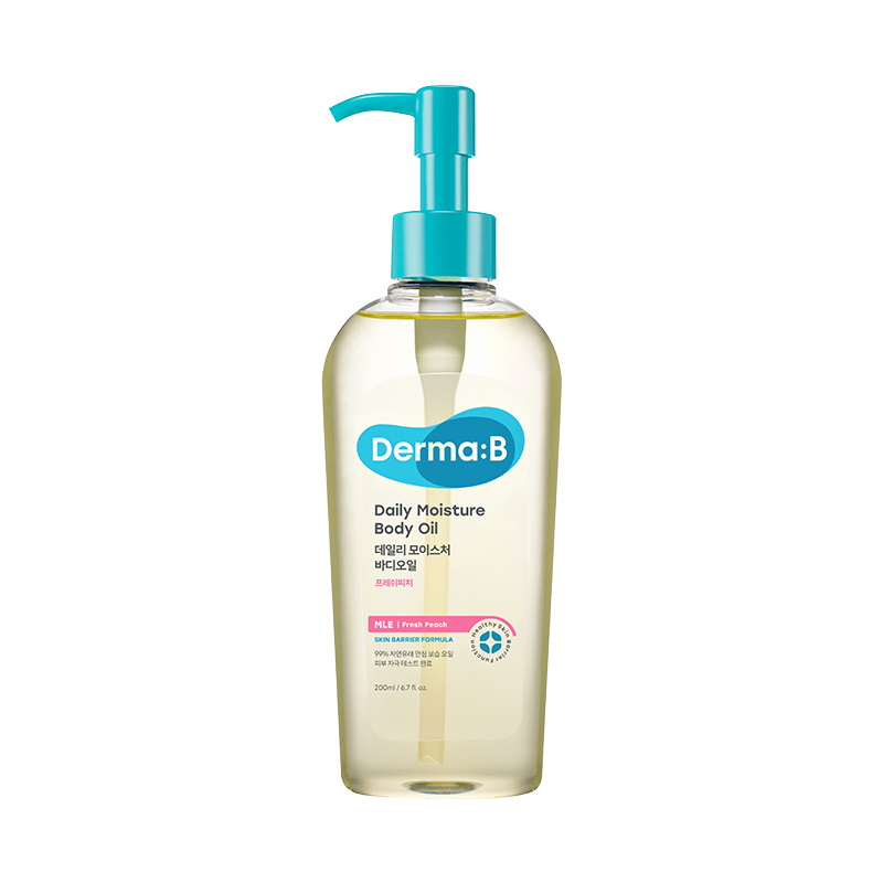 

Увлажняющее и питательное масло для тела Derma B предотвращает сухость и растрескивание 200 мл Derma:B