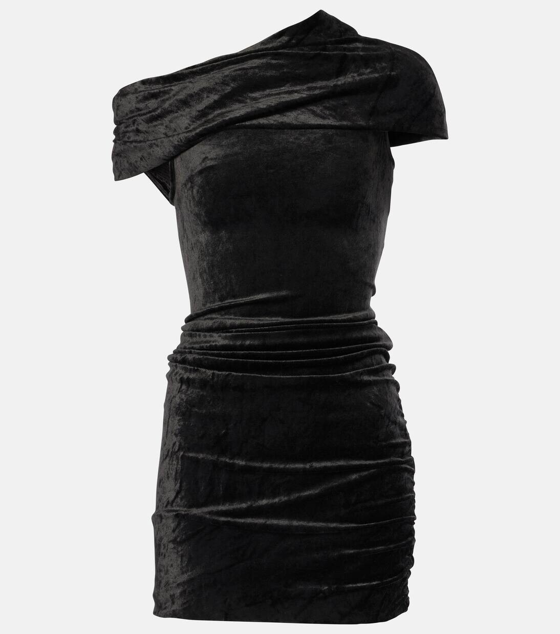 

Мини-платье из бархата Lilies Lola Rick Owens, черный