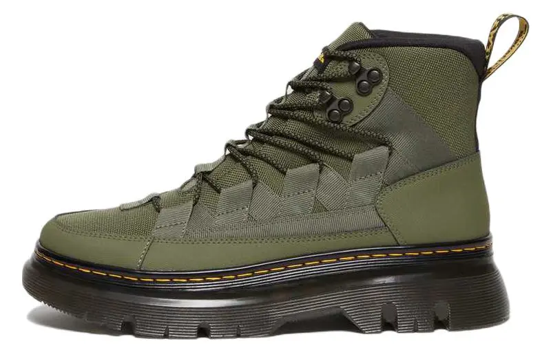 

Ботинки унисекс зеленые Dr.Martens