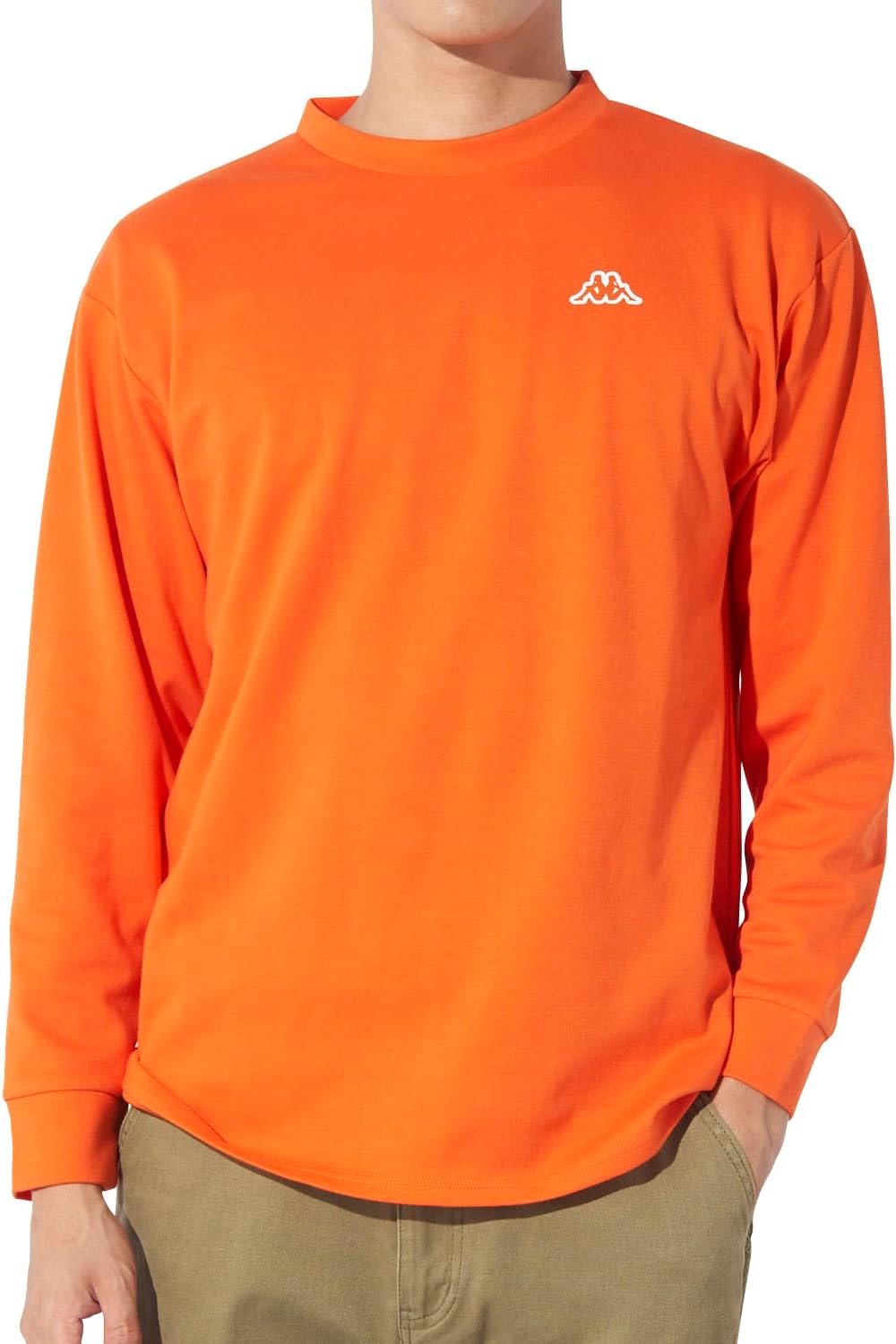 

Мужская футболка с длинными рукавами и принтом логотипа Kappa OMINI на спине, оранжевый