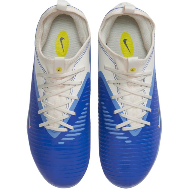 Nike Jr. Phantom 6 низкие детские футбольные бутсы Blue Kids' — фото 3