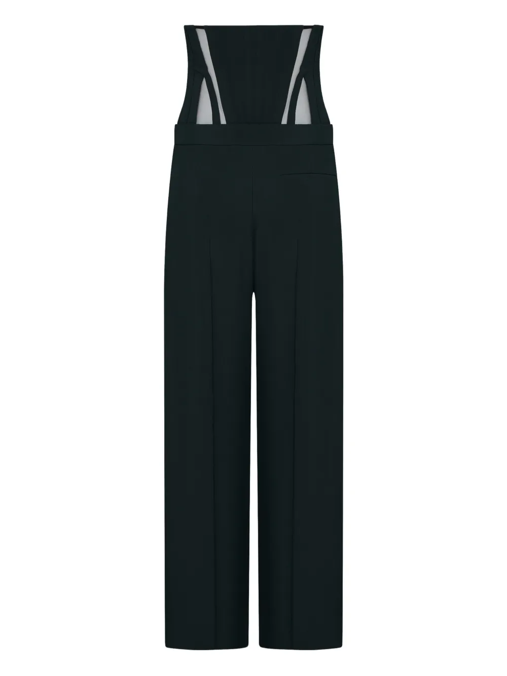 

Брюки с корсетной вставкой Mugler, черный