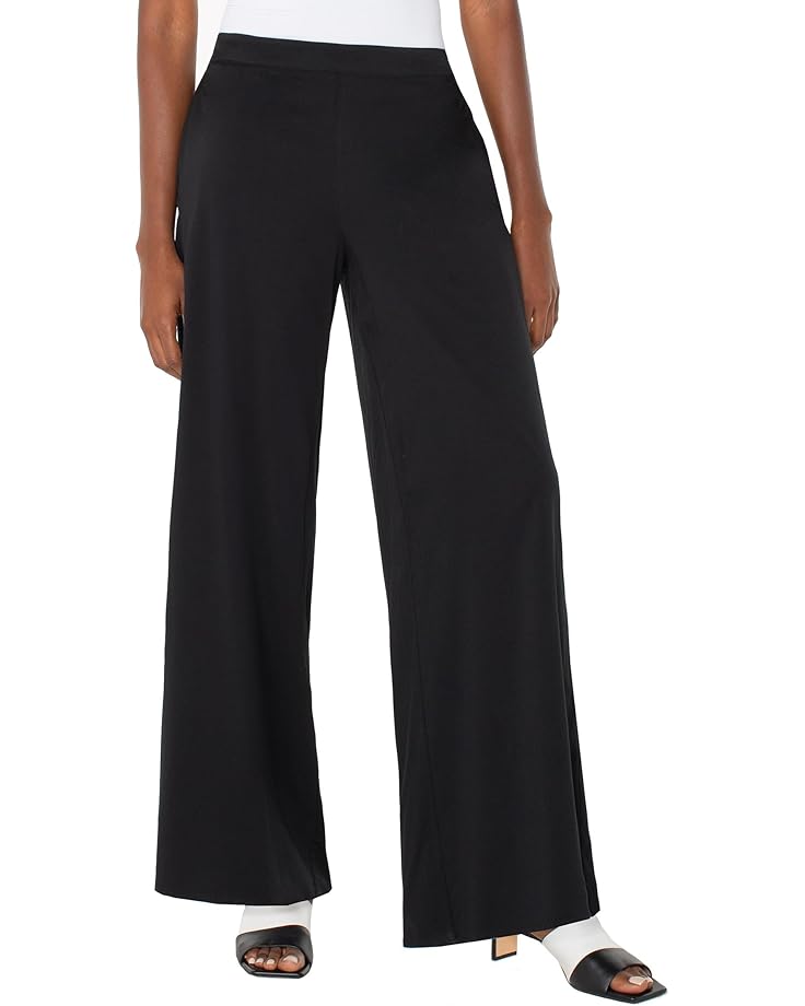 

Брюки Liverpool Los Angeles Pull-on Palazzo Pants, черный