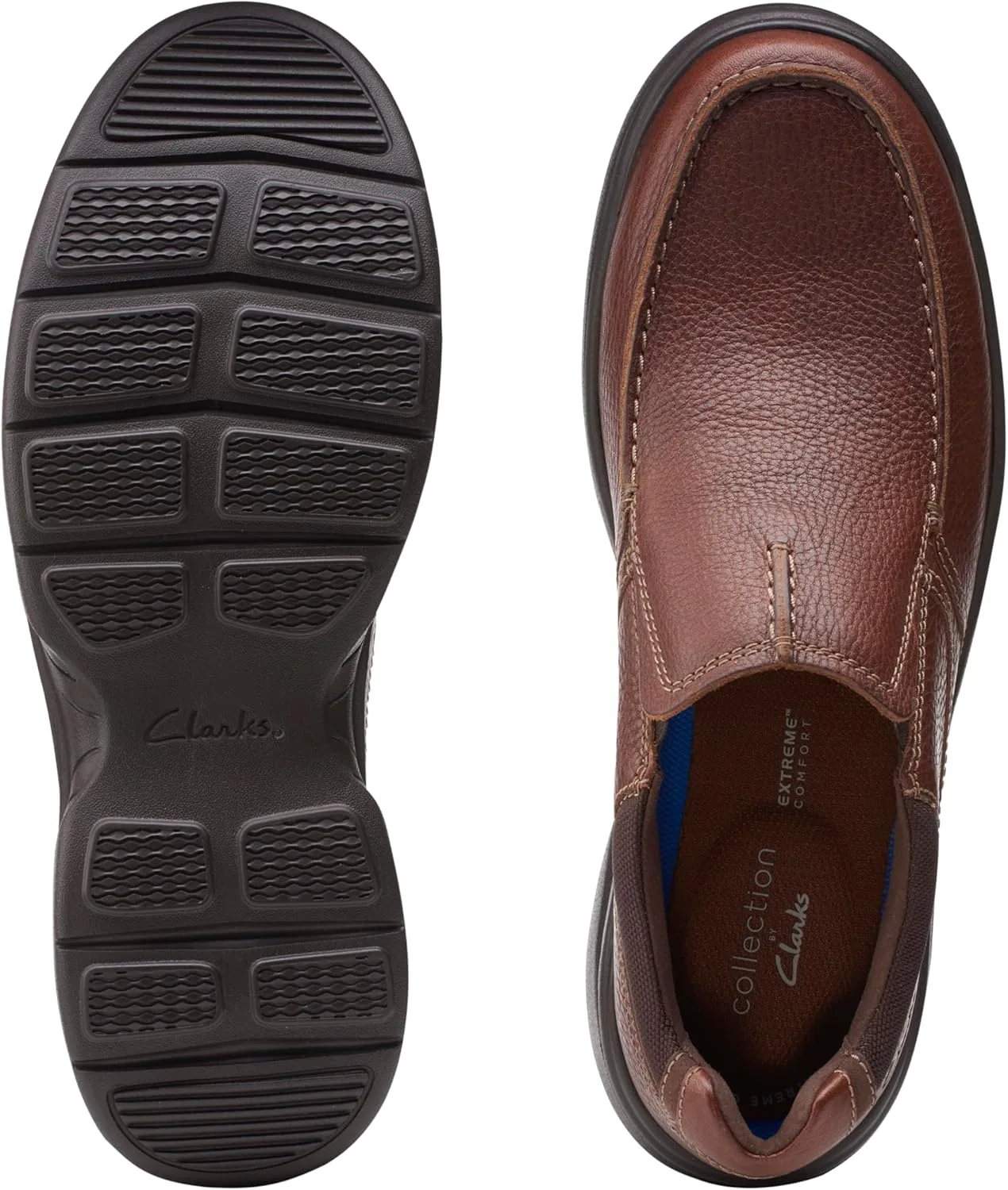Мужские кроссовки Clarks Bradley Free, коричневый — фото 4