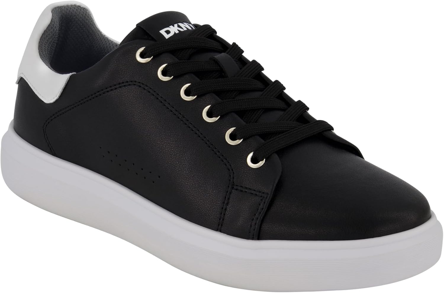 

Мужские кроссовки DKNY Eva Sole с круглым носком и шнуровкой, черный