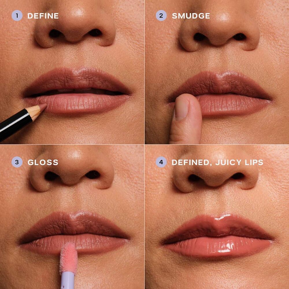 Saie Lip Liner 101: кремовый и питательный карандаш для губ, цвет Flirt — фото 4