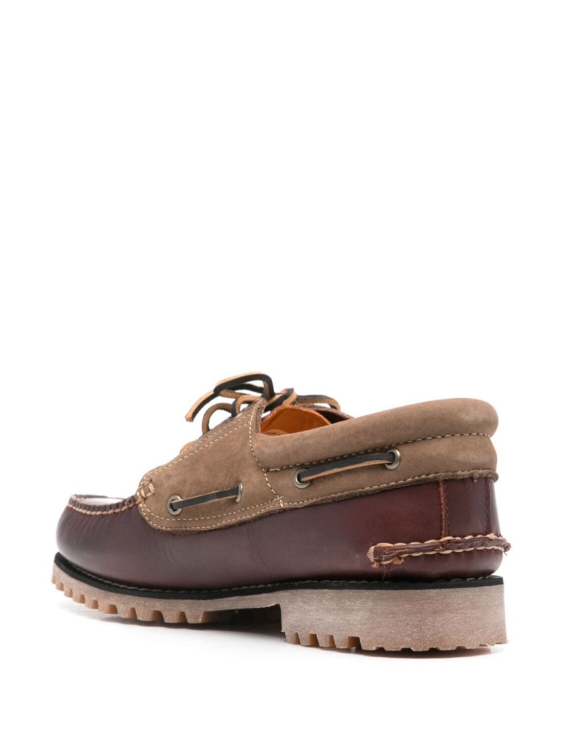 Мужские ботинки Timberland Authentic со шнуровкой спереди, коричневый — фото 3