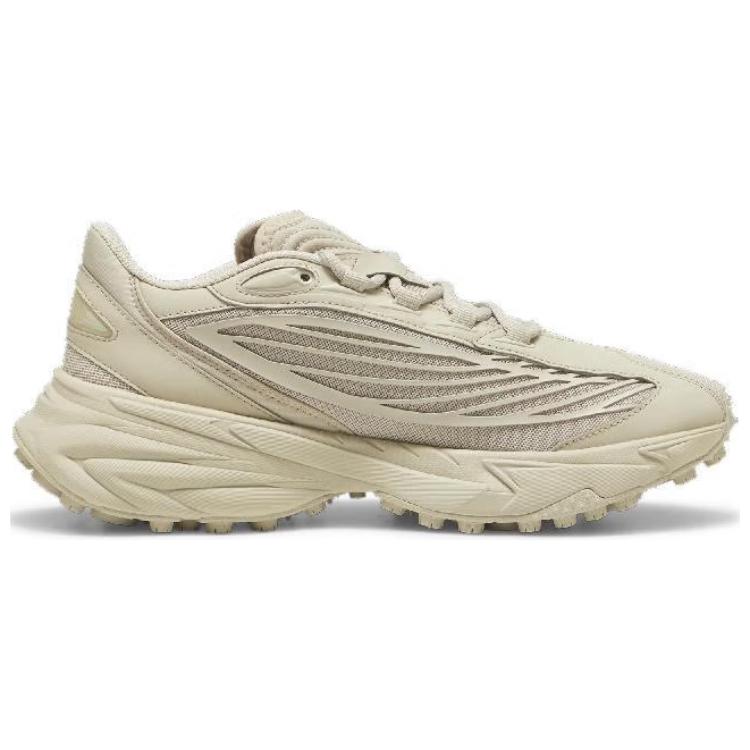 PUMA Спире антискользящие износостойкие низкие кеды для бега унисекс экрю, цвет Ecru — фото 2